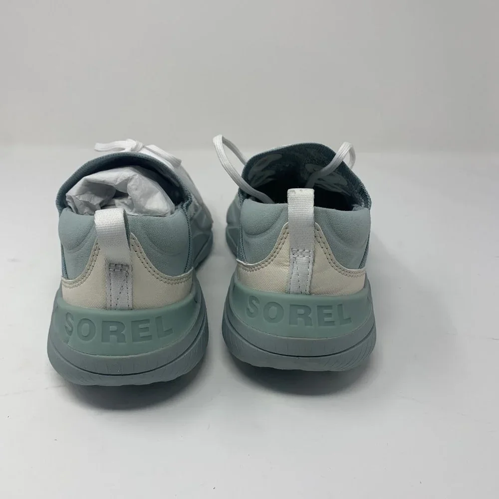 Sorel Explorer Blitz Sneakers Women's 8 Crushed Blue White Stride Lace Up S0611‎